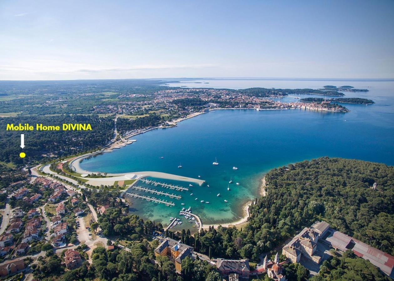 Mobile Home Divina Camp Porton Nature Hideouts Rovinj Exterior foto
